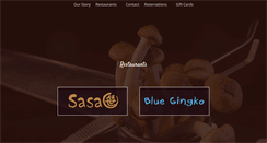 Desktop Screenshot of bluedeltarestaurantgroup.com